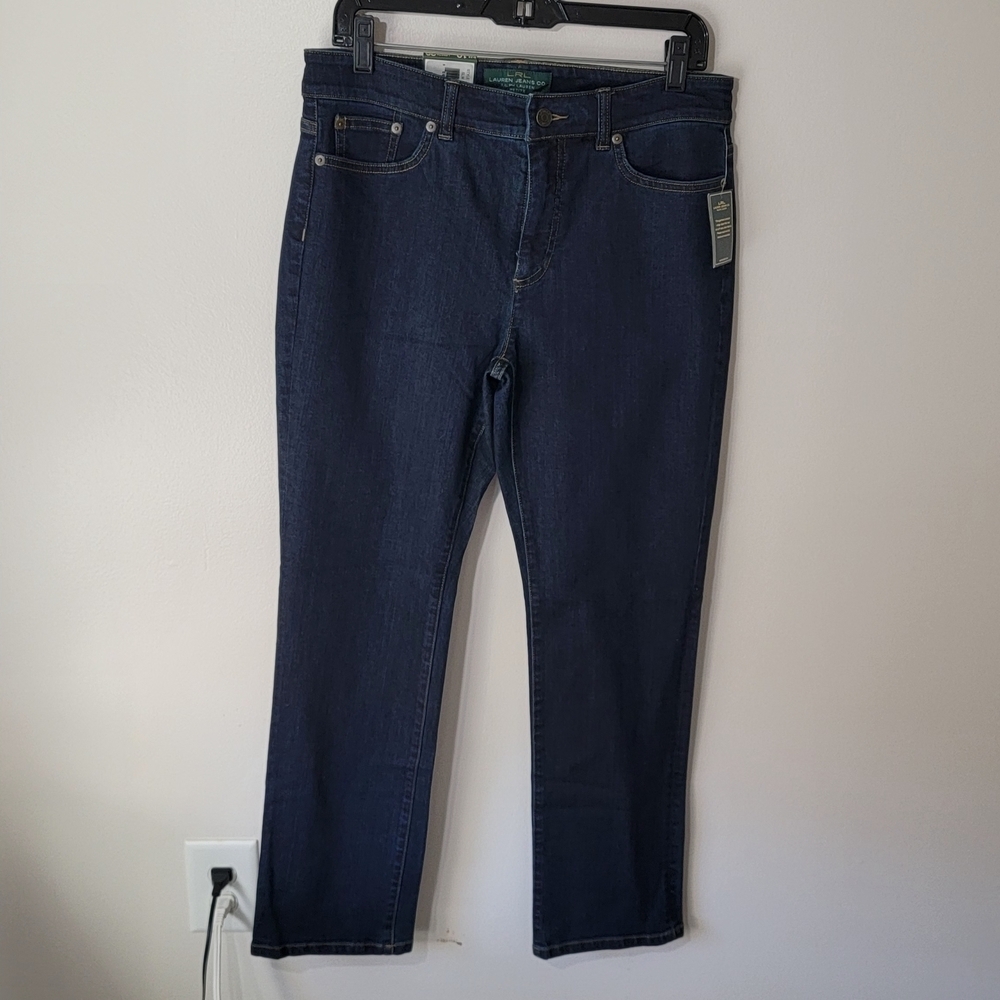 NWT POLO RALPH LAUREN Womens Jeans Blue 10p 29 Premier Skinny Ankle